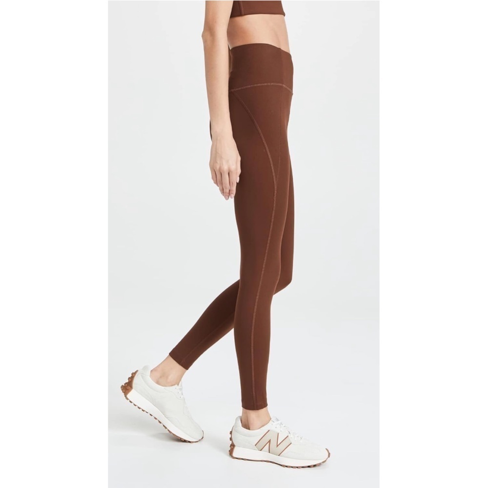 Girlfriend Collective | Compressive High Rise Leggings Brown Size Small
